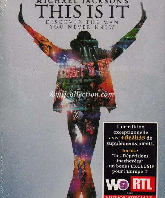 This Is It – W9/RTL Edition – Collectors 2 DVD – Steelbook – DVD – 2010 (France)