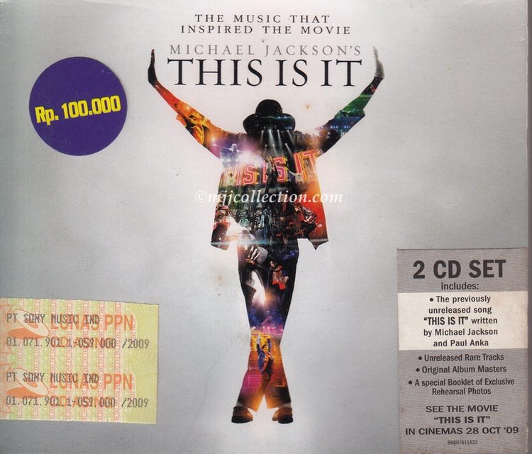 This Is It – 2 CD Set – CD Album – 2009 (Indonesia)