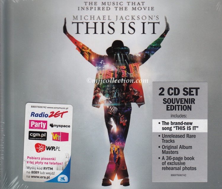 This Is It – 2 CD Set – Souvenir Edition – Digipak – CD Album – 2009 (Poland)