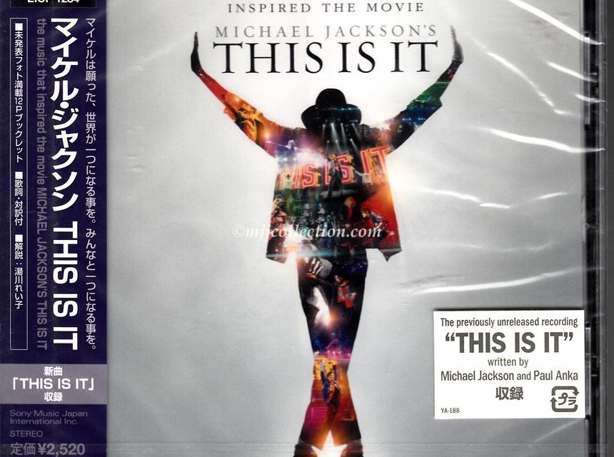 This Is It – CD Album – 2016 (Japan)