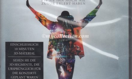 This Is It – 3D Enhanced Edition – Promotional – Blu-ray Disc (Germany)