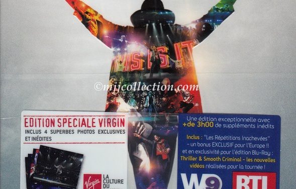 This Is It – Virgin Special Edition – W9/RTL Edition – Blu-ray Disc – 2010 (France)