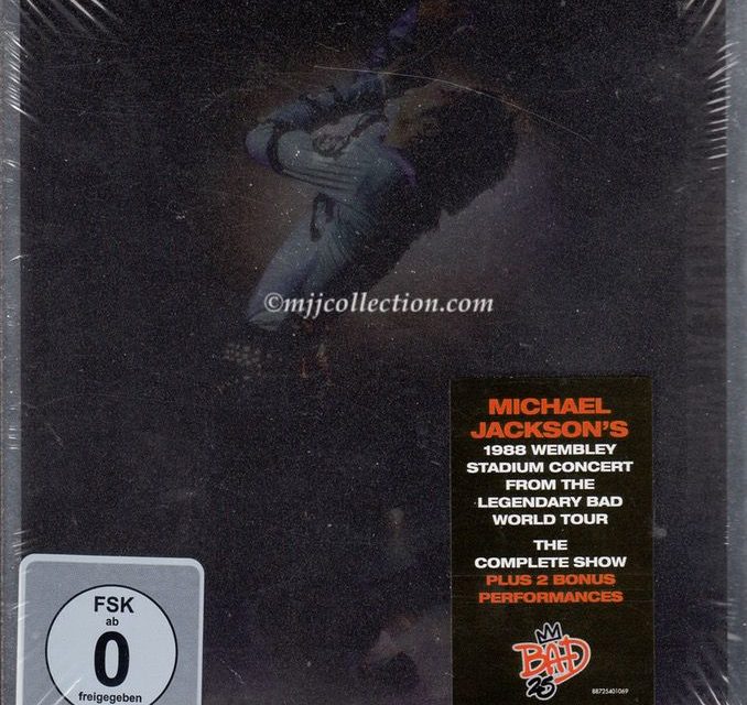 Live at Wembley July 16, 1988 – Bad 25 Issue – Digipak – DVD – 2012 (Germany)