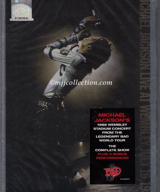 Live at Wembley July 16, 1988 – Bad 25 Issue – DVD – 2012 (Malaysia)