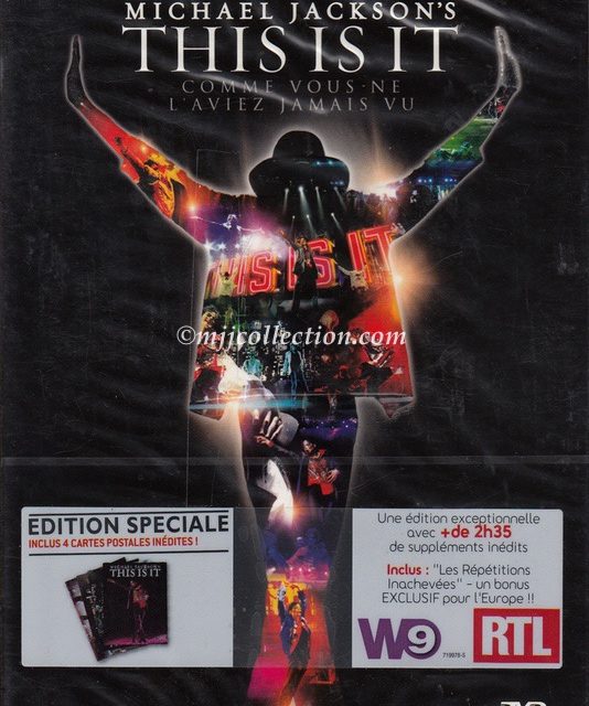 This Is It – W9/RTL Edition – Collectors Edition – 2 Disc Special Edition – DVD – 2010 (France)