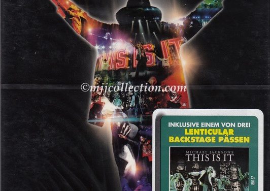 This Is It – 2 Disc Special Edition – 3D Backstage Pass – Version 2 – DVD – 2010 (Germany)