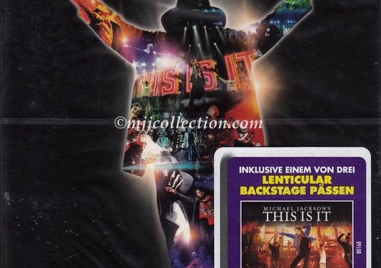 This Is It – 2 Disc Special Edition – 3D Backstage Pass – Version 3 – DVD – 2010 (Germany)