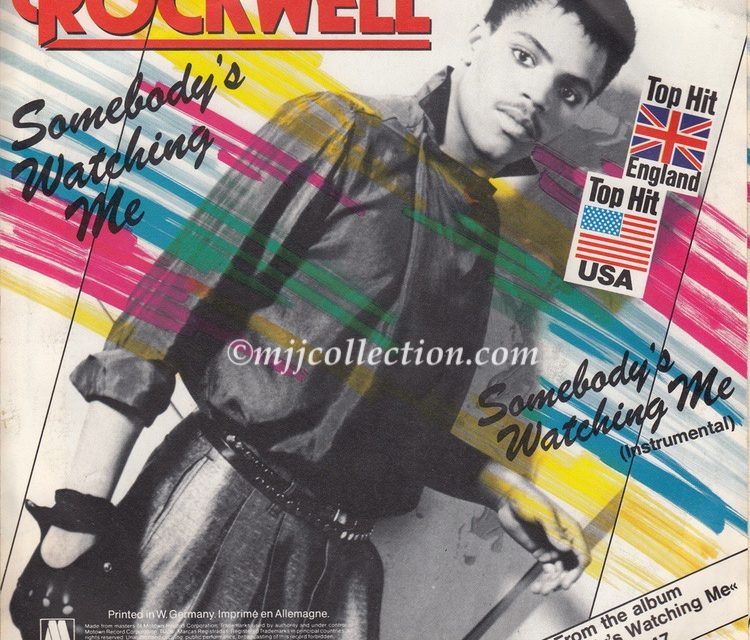 Somebody’s Watching Me – Rockwell – 7″ Single – 1984 (West Germany)