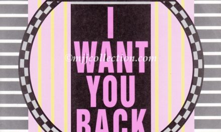 I Want You Back ’88 Remix – Michael Jackson With The Jackson 5 – 7″ Single – 1988 (Germany)